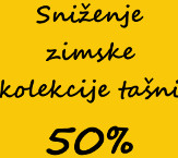 Sniženje tašni 50%